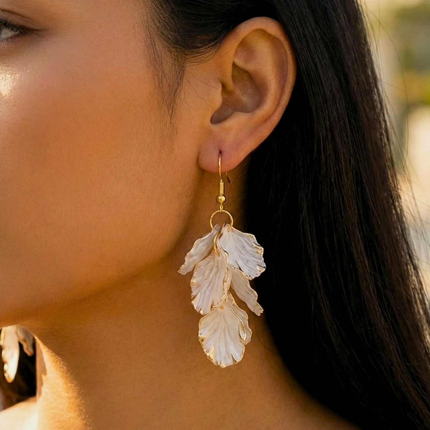 Moonbloom Drop Earrings