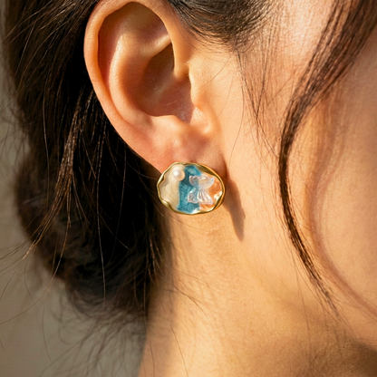 Pastel Tide Butterfly Earrings