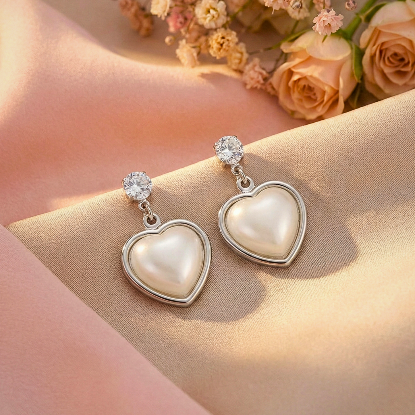 Luna Heart Glow Earrings