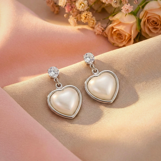 Luna Heart Glow Earrings